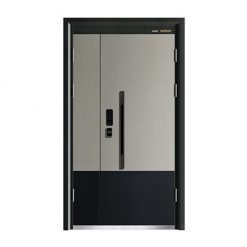 Cửa thép thông phòng mẫu mới hiện đại QB-2102