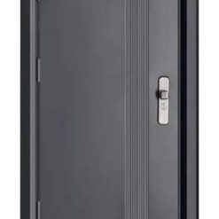 Cửa thép vân gỗ 1 cánh – Mẫu cửa thông phòng QB009