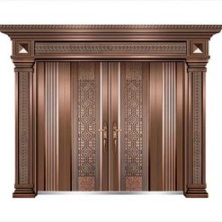 Cửa chính của biệt thự liền kề thép 4 cánh đẹp MB106