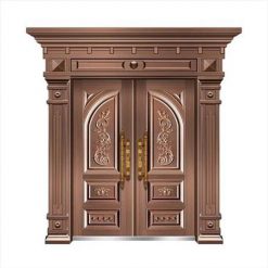 Cửa chính của biệt thự liền kề thép 2 cánh cao cấp MB117