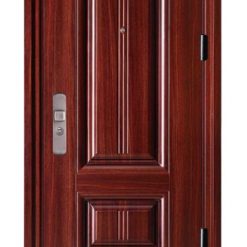 Cửa thép vân gỗ 1 cánh – Mẫu cửa thông phòng QB013