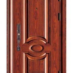 Cửa thép vân gỗ 1 cánh – Mẫu cửa thông phòng QB026