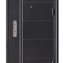 Cửa thép vân gỗ 1 cánh – Mẫu cửa thông phòng QB033