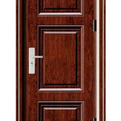 Cửa thép vân gỗ 1 cánh – Mẫu cửa thông phòng QB022